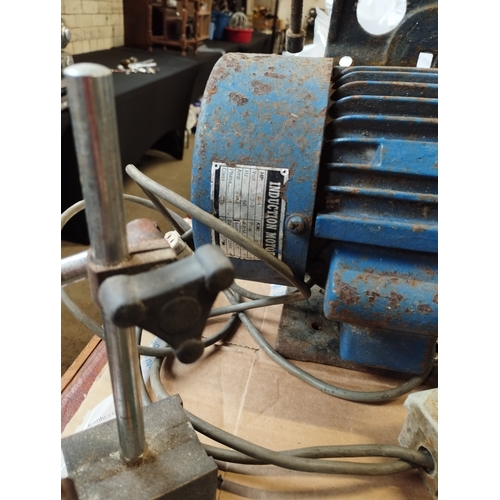 113 - Vintage Myford Metal Lathe with Motor and Accessories/Tools