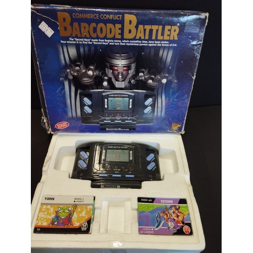 13 - Vintage Barcode Battler Electronic LCD Game Boxed Working. From 1992