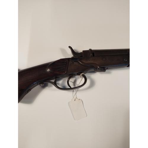 22 - Antique Hunting Rifle c1920. Decommissioned. Approx 115cm Length