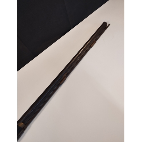 24 - Antique Black Powder Percussion Rifle c1850-1900.