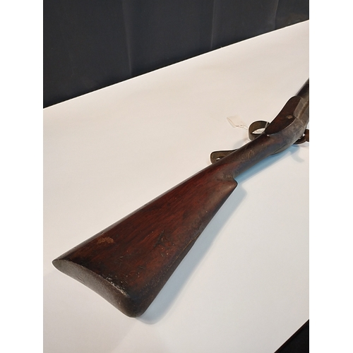 24 - Antique Black Powder Percussion Rifle c1850-1900.