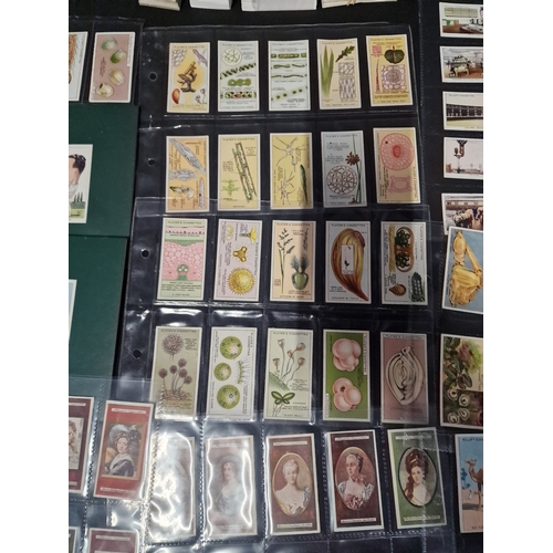 50 - A large Bundle of cigarette cards, includes sets in original packaging and frames.