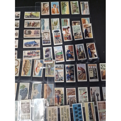 50 - A large Bundle of cigarette cards, includes sets in original packaging and frames.