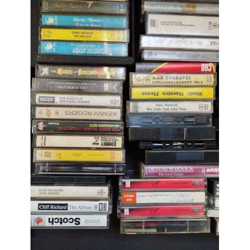 70 - Selection of Vintage Collectable Cassette Tapes. Inc Cliff Richard, Max Bygraves, Denis Roussos, Leo... 