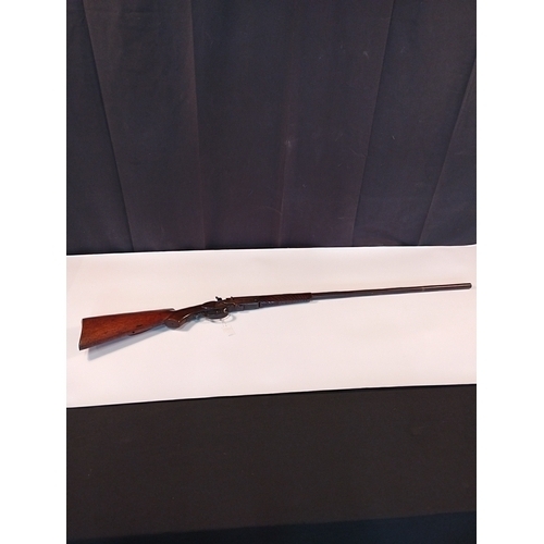 22 - Antique Hunting Rifle c1920. Decommissioned. Approx 115cm Length