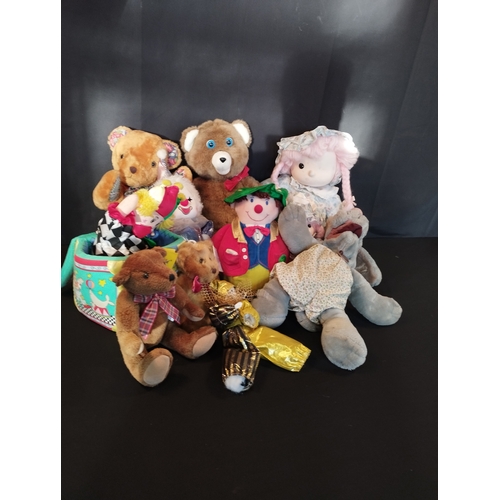 135 - Selection of Soft Toys and Plushes inc The Amazing Mr Wobble