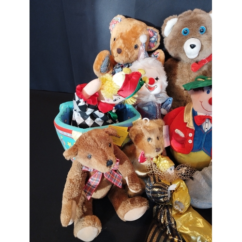 135 - Selection of Soft Toys and Plushes inc The Amazing Mr Wobble