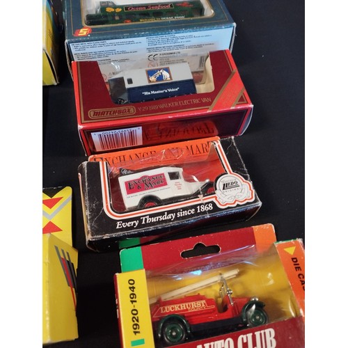 148 - Selection of Vintage Collectable Toy Vehicles inc Vanguards, Burago, Corgi, Lledo and Matchbox.