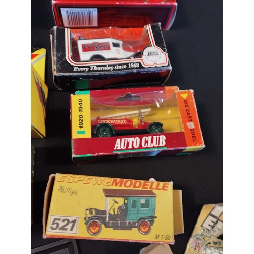 148 - Selection of Vintage Collectable Toy Vehicles inc Vanguards, Burago, Corgi, Lledo and Matchbox.