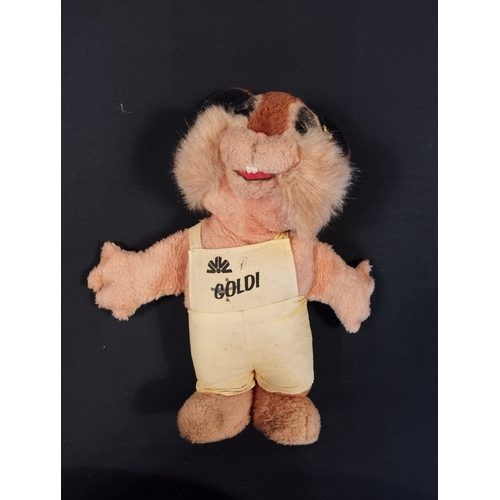 153 - Vintage Steiff Goldi Hamster with Tag and Steiff Fluffy Chimpanzee