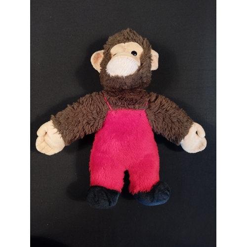 153 - Vintage Steiff Goldi Hamster with Tag and Steiff Fluffy Chimpanzee