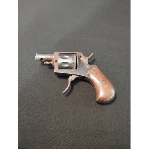 188 - Vintage 8 Shot Snub Nose Revolver. Decommissioned.