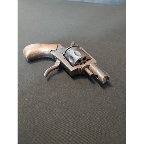 188 - Vintage 8 Shot Snub Nose Revolver. Decommissioned.