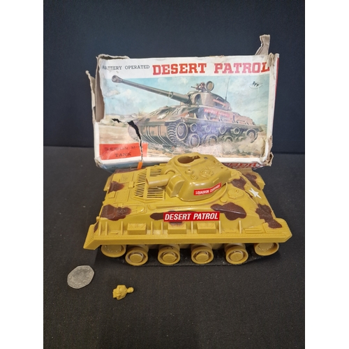 253 - BPP Desert patrol sherman M-4 tank.  No.3003