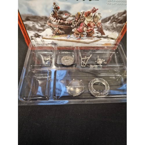 294 - A collection of warhammer spares parts and Caracters.  Included warhammer Skrag The Slaughterer - ne... 