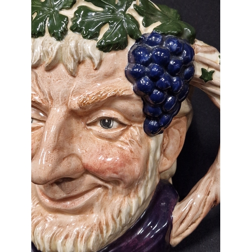 297 - Vintage Royal Doulton 1958 Bacchus D 6499 Toby Mug Jug 7 inch tall.  Mint condition. No chips or mar... 