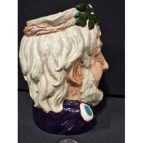 297 - Vintage Royal Doulton 1958 Bacchus D 6499 Toby Mug Jug 7 inch tall.  Mint condition. No chips or mar... 