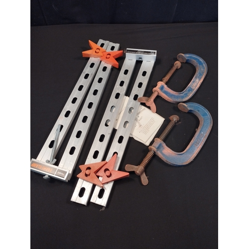 319 - Hirsh Frame Clamp and a Pair of Record 5