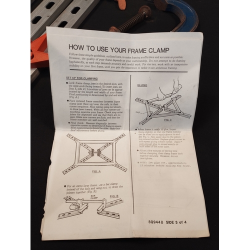 319 - Hirsh Frame Clamp and a Pair of Record 5