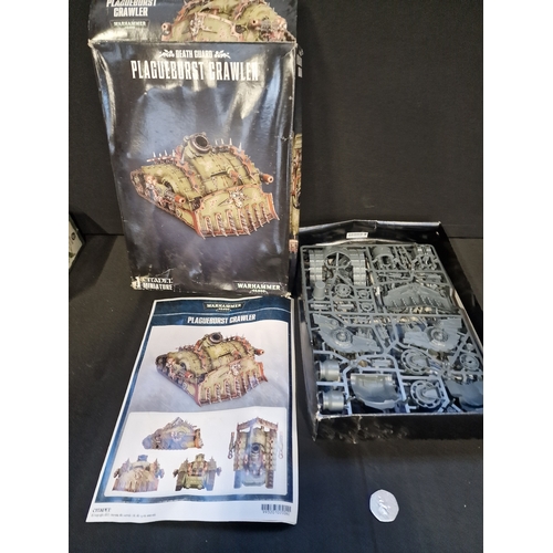 347 - 1 citadel Warhammer 40,000. miniture Death Guard Plagueburst Grawler.  New