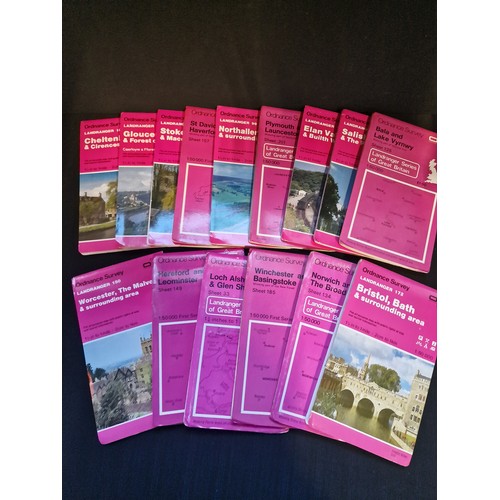 10 - Approximately 45 Ordnance Survey maps from  around the UK.  Includes Blackburn & Burnley, Preston & ... 