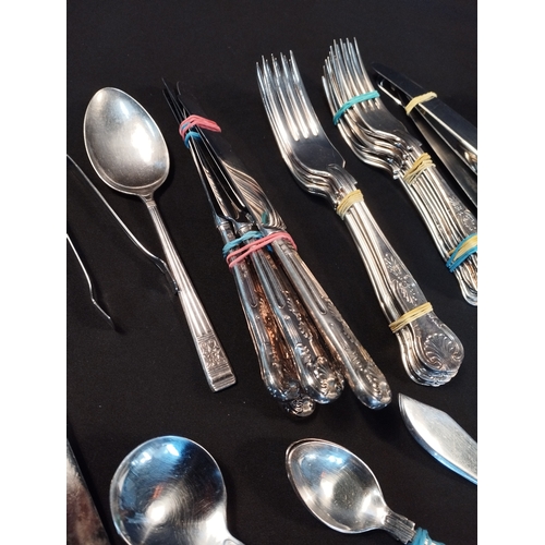 50 - Selection of Vintage Silver Plate and Stainless Steel Cutlery Items