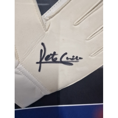 391 - A Hand of God framed 1986 Argentina World Cup Jersey number 10. Signed September 2019 by Diego Marad... 