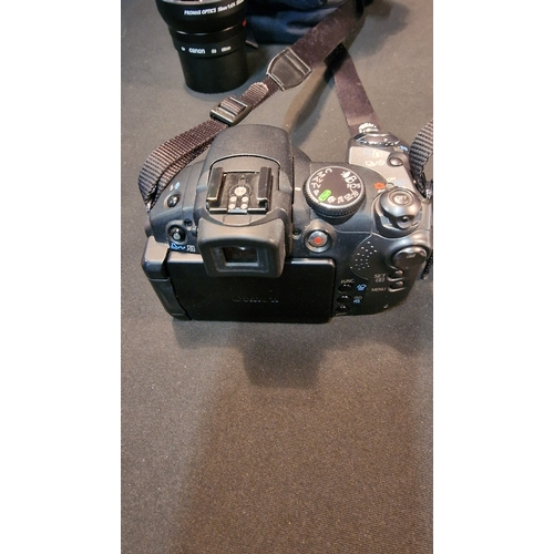 12 - Canon PowerShot S5 IS 8.0MP 12x Zoom Camera. Comes with Canon Pro max Optics 58mm 0.45x wide macro l... 