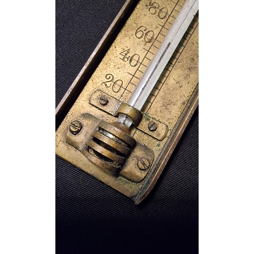 80 - A vintage Brass Jam and preserve thermometer