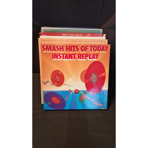 138 - Eight collectors box sets LP vinyl records includes Smash hits of today 1983 and the shadows