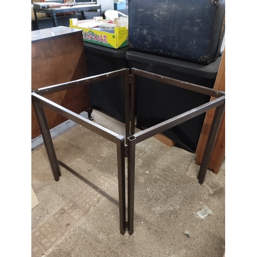 263 - Foldaway Table / Desk. Approx. 75L x 75W x 72H cm