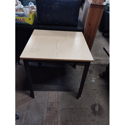 263 - Foldaway Table / Desk. Approx. 75L x 75W x 72H cm