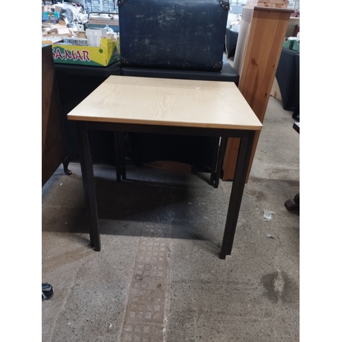 263 - Foldaway Table / Desk. Approx. 75L x 75W x 72H cm