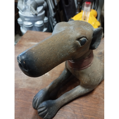 269 - Wooden Dog Approx. 40cm Length