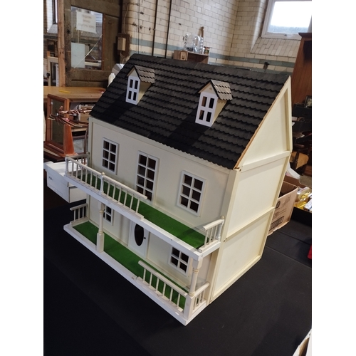 222 - Wooden Dolls House. Approx 62cm High