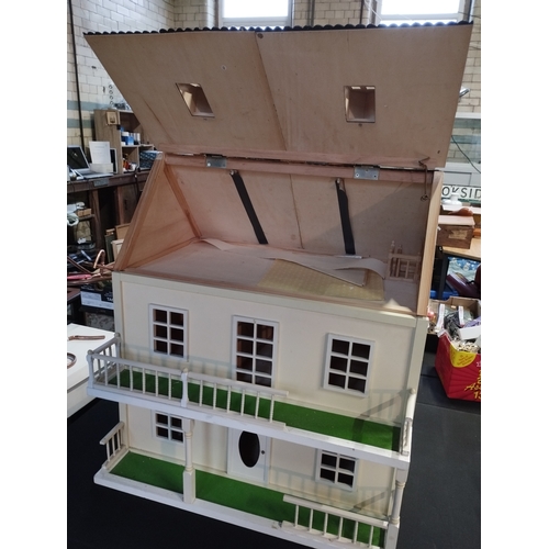 222 - Wooden Dolls House. Approx 62cm High