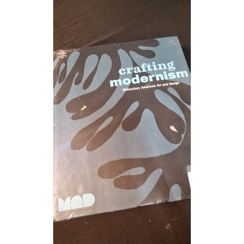 254 - Brand new Crafting Modernism mid century American art and design