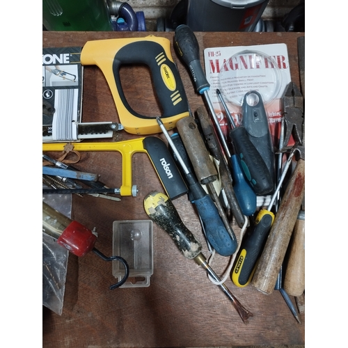 280 - Selection of Hand Tools and Power Tools inc Bosch Jigsaw and a Glue Gun