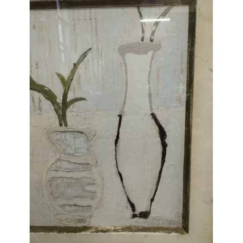 286 - Large Original Framed Painting Signed by Artist. Approx. 106x72cm