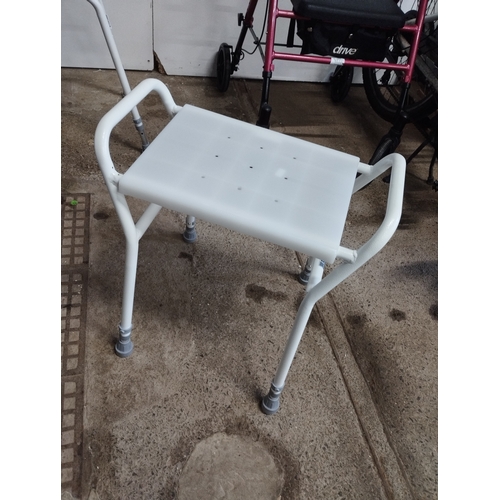 288 - Mobility Adjustable Shower Chair and Stool