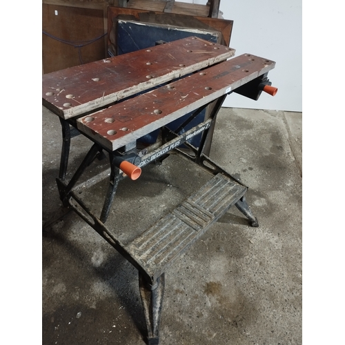 290 - Vintage Black and Decker Folding Workmate 2