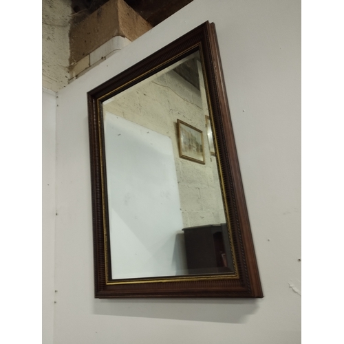 335 - Wall Hanging Mirror. Approx. 84x61cm