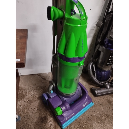 337 - Dyson DC07 Upright Vacuum Cleaner with Accessories. Tested for Power.