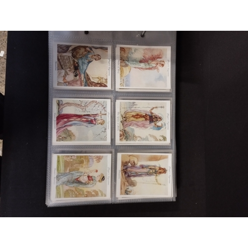 368 - Selection of Vintage Collectable Cigarette Cards in Display Folder. Brands include John Player, Will... 