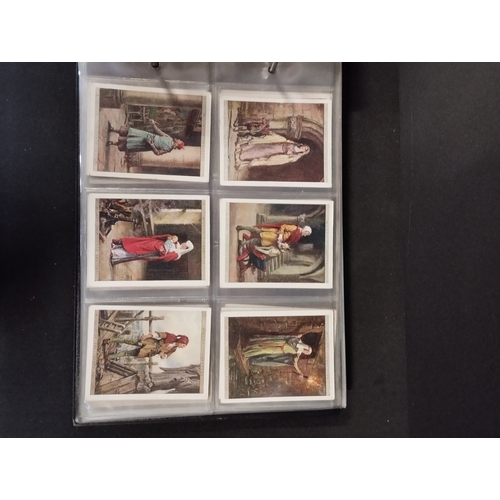 368 - Selection of Vintage Collectable Cigarette Cards in Display Folder. Brands include John Player, Will... 