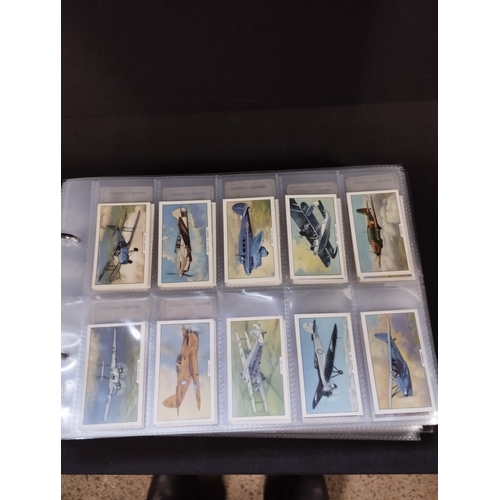 370 - Selection of Vintage Collectable Cigarette Cards in a Folder includes Brands, Gallaher and Park Driv... 