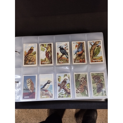 370 - Selection of Vintage Collectable Cigarette Cards in a Folder includes Brands, Gallaher and Park Driv... 