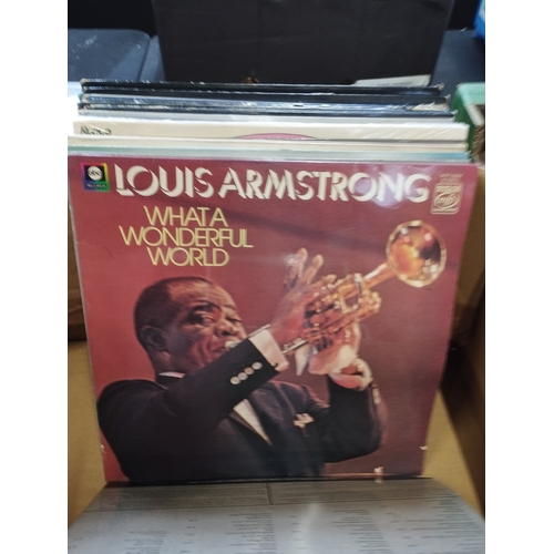 393 - Selection of Vintage Collectable Vinyl Jazz Records inc Miles Davies, Louie Armstrong, Duke Ellingto... 