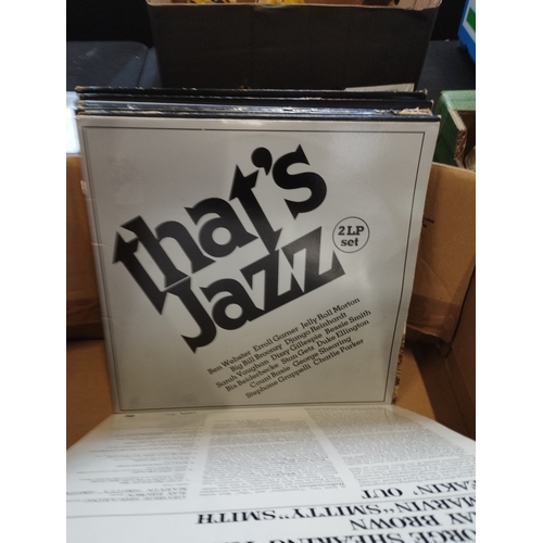 393 - Selection of Vintage Collectable Vinyl Jazz Records inc Miles Davies, Louie Armstrong, Duke Ellingto... 