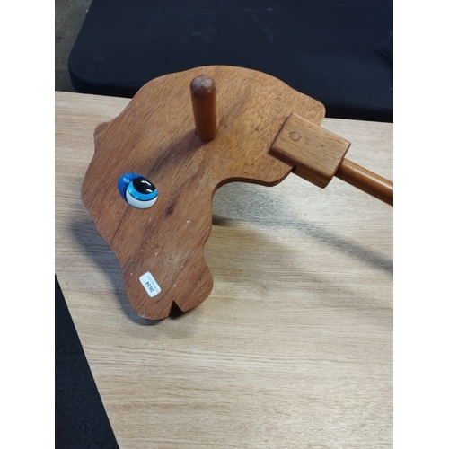 406 - Vintage Wooden Hobby Horse